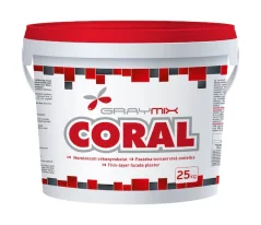 Coral lux 1,5mm škrabaná omietka 25kg