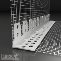 klenbová lišta so sieťkou 2,5m