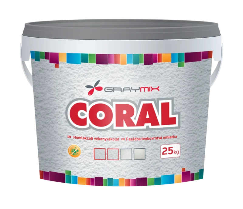 akrylátová fasádna omietka Coral 2,0mm ryhovaná