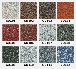 marmolit na sokel farebné odtiene GD 101-112