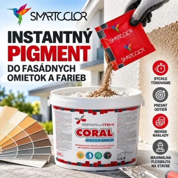 Pigment do fasádnej omietky Smartcolor