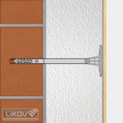 LTX 10 hmoždinka s plastovým tŕňom