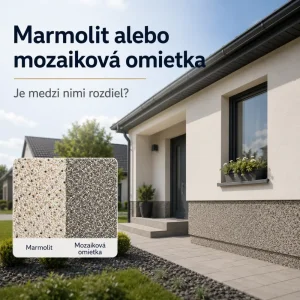 marmolit alebo mozaikova omietka